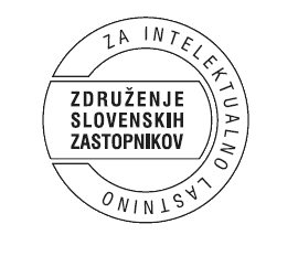 Logotip združenja slovenskih zastopnikov za intelektualno lastnino